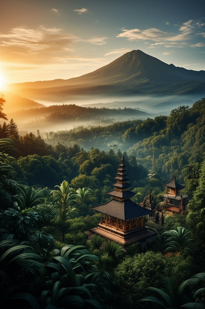 Indonesian landscape